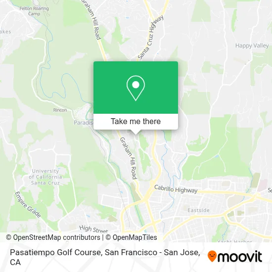 Pasatiempo Golf Course map