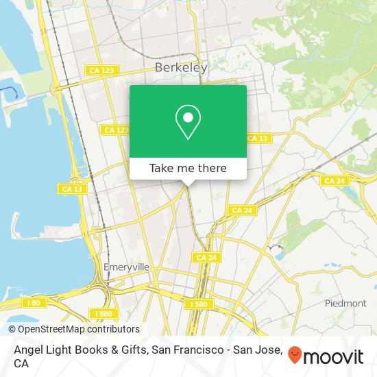 Mapa de Angel Light Books & Gifts