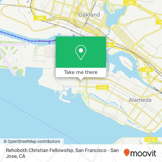 Mapa de Rehoboth Christian Fellowship