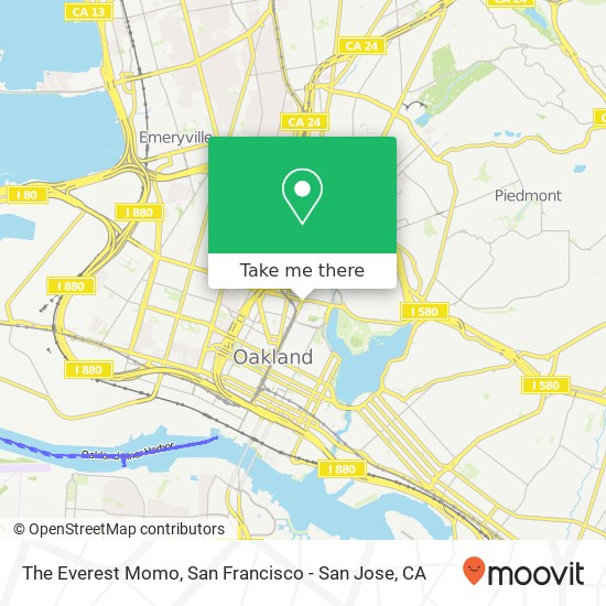 Mapa de The Everest Momo