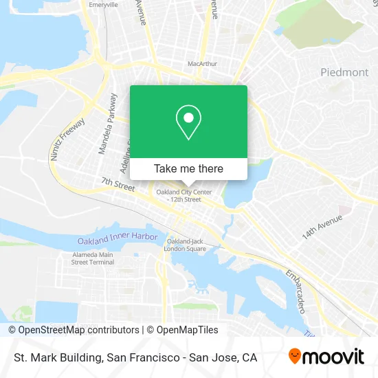 St. Mark Building map