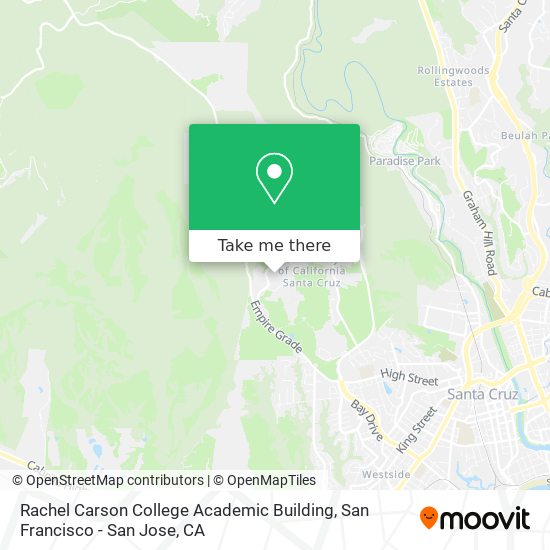 Mapa de Rachel Carson College Academic Building