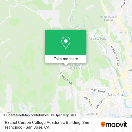Rachel Carson College Academic Building map