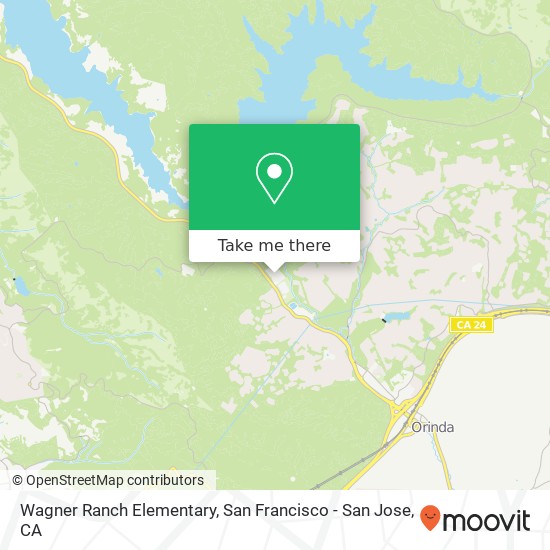 Mapa de Wagner Ranch Elementary