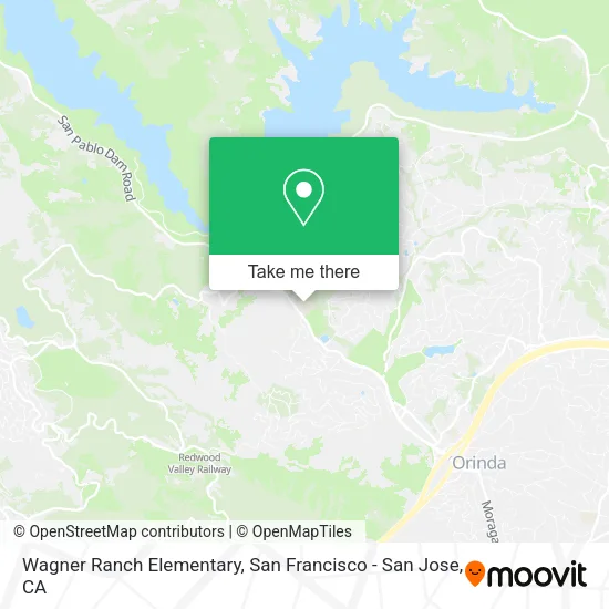 Wagner Ranch Elementary map