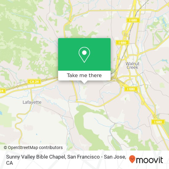 Mapa de Sunny Valley Bible Chapel