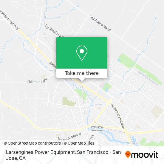 Larsengines Power Equipment map
