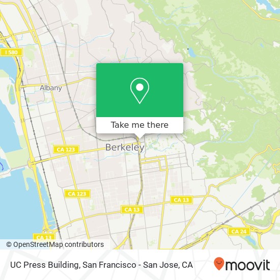 UC Press Building map