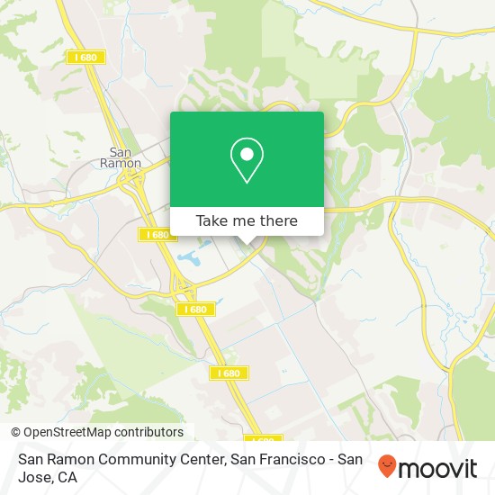 Mapa de San Ramon Community Center