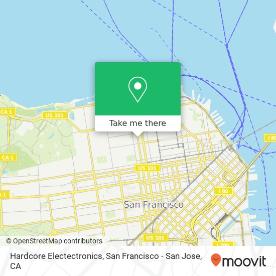 Hardcore Electectronics map