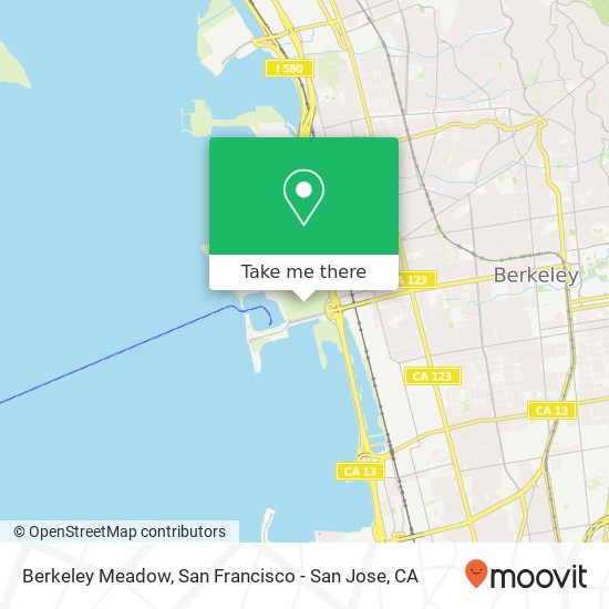 Berkeley Meadow map