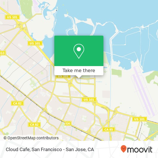 Mapa de Cloud Cafe