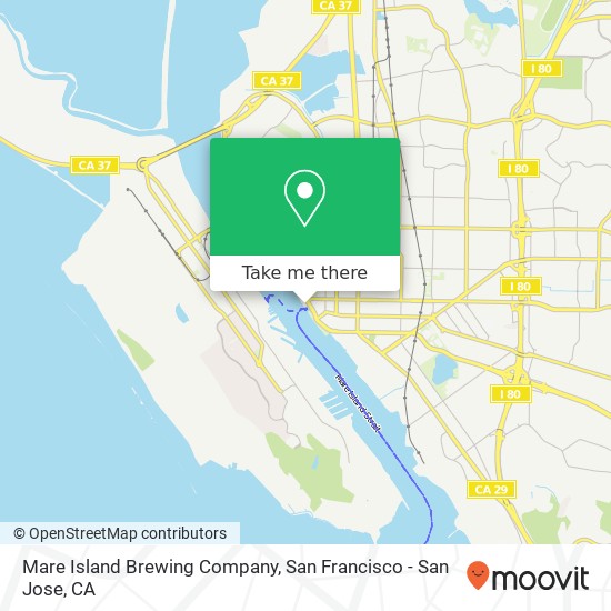 Mapa de Mare Island Brewing Company