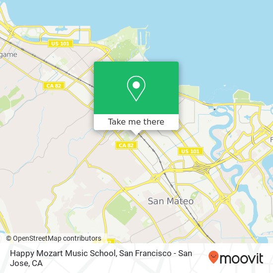 Mapa de Happy Mozart Music School