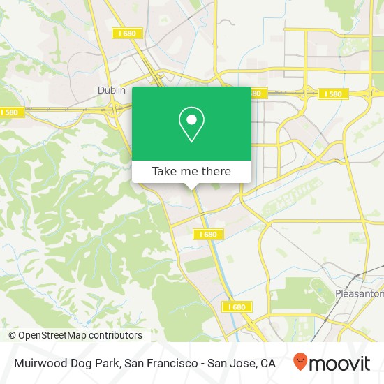 Muirwood Dog Park map