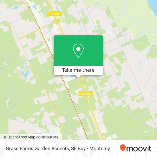 Mapa de Grass Farms Garden Accents