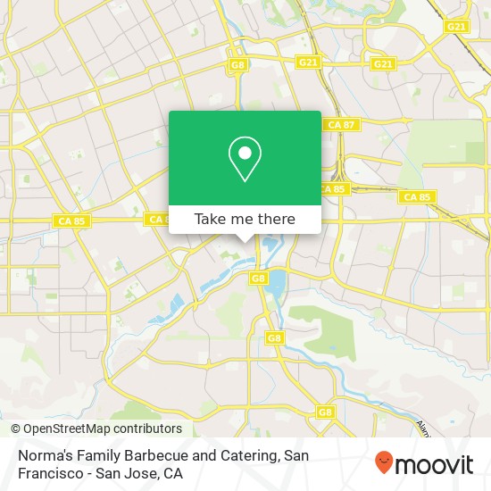 Norma's Family Barbecue and Catering map