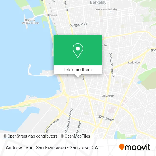 Andrew Lane map