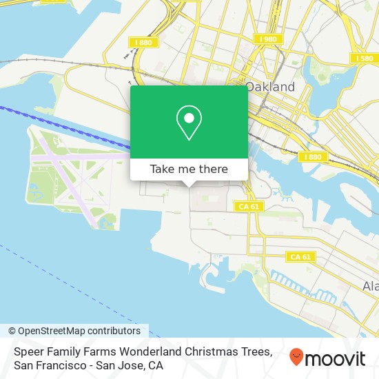 Speer Family Farms Wonderland Christmas Trees map