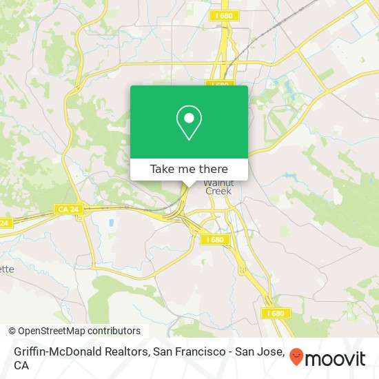 Mapa de Griffin-McDonald Realtors