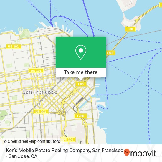 Mapa de Ken's Mobile Potato Peeling Company