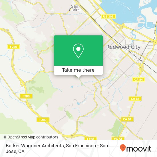 Mapa de Barker Wagoner Architects