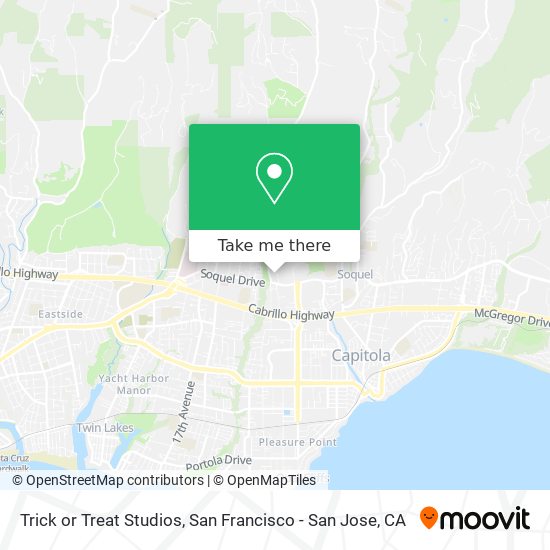 Trick or Treat Studios map