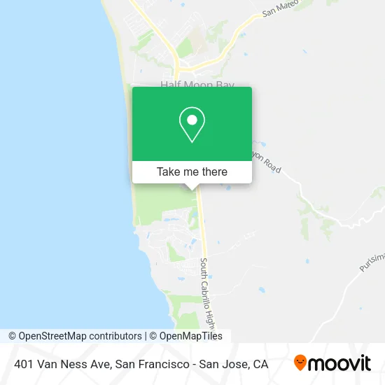 401 Van Ness Ave map