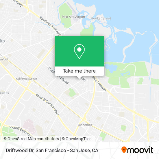 Driftwood Dr map