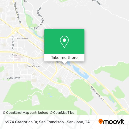 6974 Gregorich Dr map
