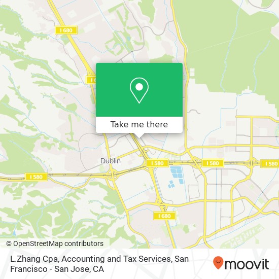 Mapa de L.Zhang Cpa, Accounting and Tax Services