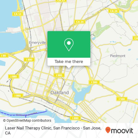 Mapa de Laser Nail Therapy Clinic