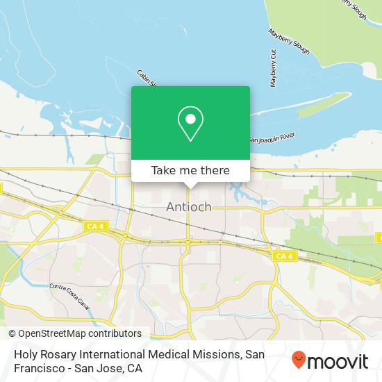 Holy Rosary International Medical Missions map