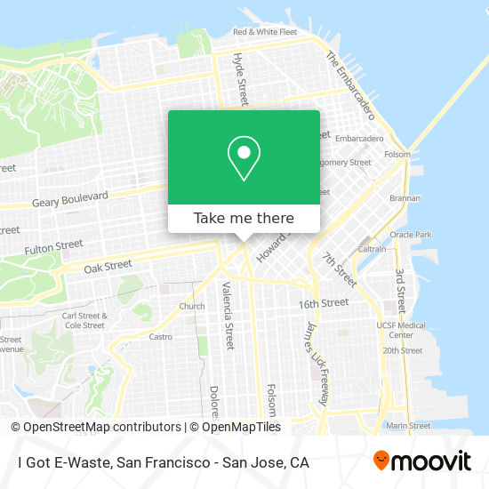 I Got E-Waste map