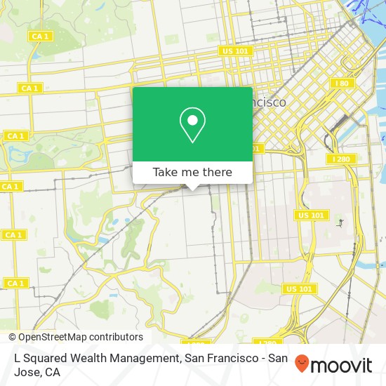 Mapa de L Squared Wealth Management