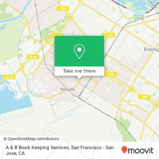 Mapa de A & B Book Keeping Services