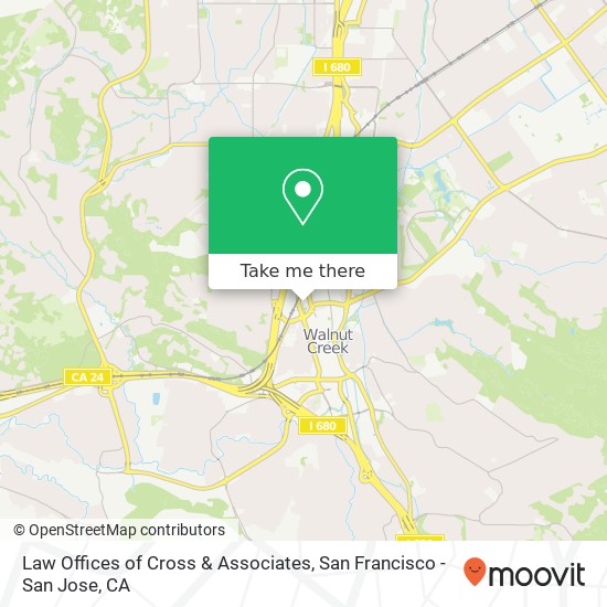 Law Offices of Cross & Associates map