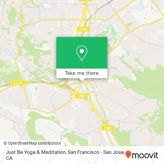 Just Be Yoga & Meditation map