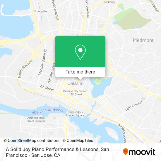 A Solid Joy Piano Performance & Lessons map