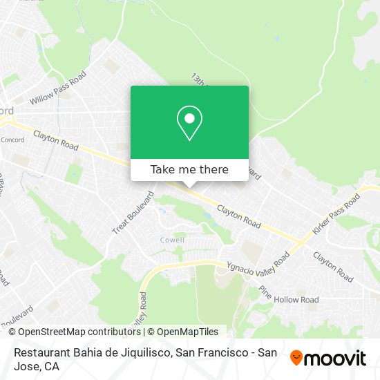 Restaurant Bahia de Jiquilisco map