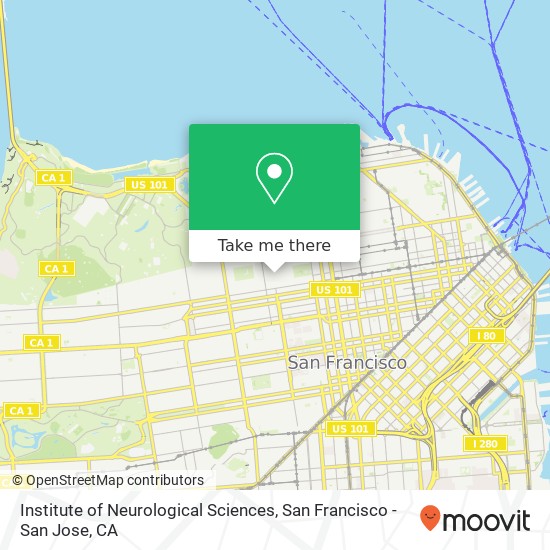 Institute of Neurological Sciences map