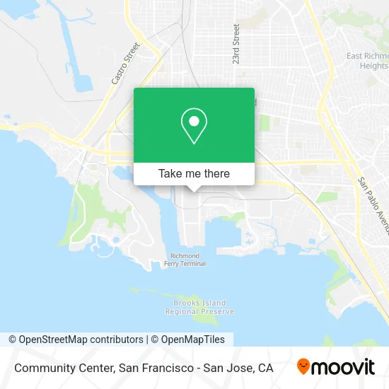 Community Center map