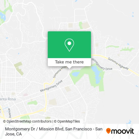Mapa de Montgomery Dr / Mission Blvd