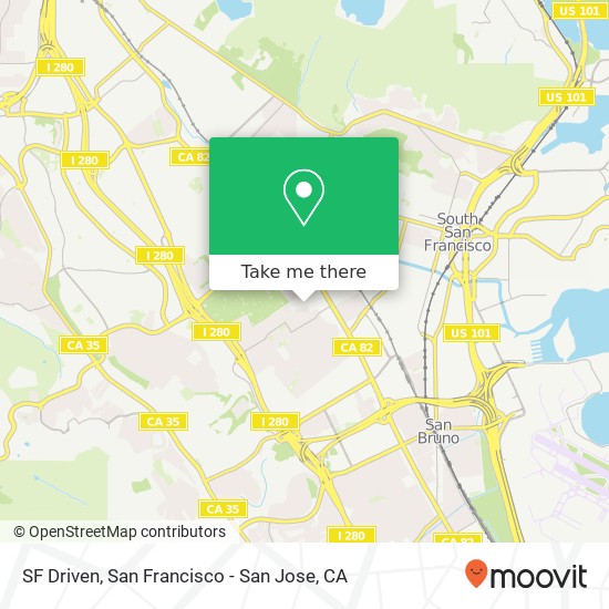 Mapa de SF Driven