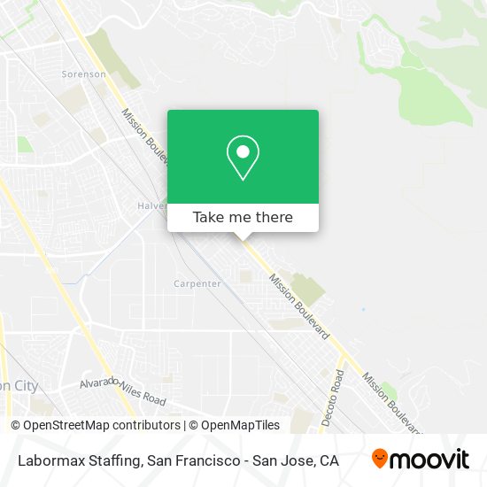 Labormax Staffing map
