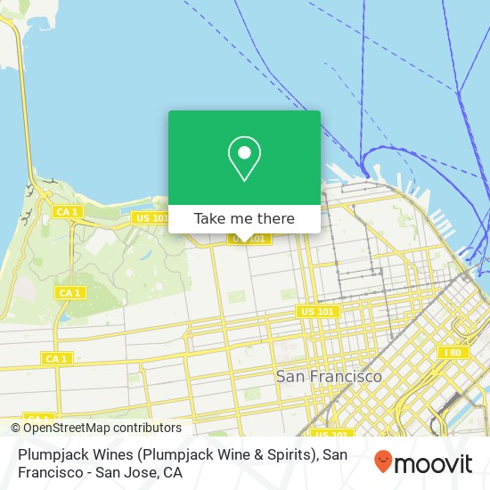 Plumpjack Wines (Plumpjack Wine & Spirits) map