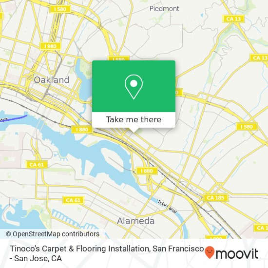 Mapa de Tinoco's Carpet & Flooring Installation