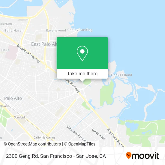 Mapa de 2300 Geng Rd