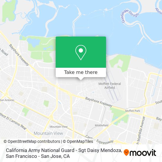 Mapa de California Army National Guard - Sgt Daisy Mendoza