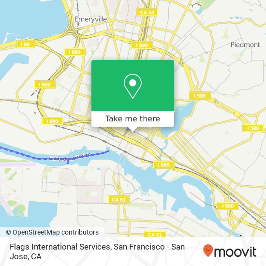 Mapa de Flags International Services